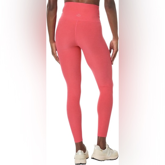 Beyond Yoga Spacedye Medium Legging High Waisted At Your Leisure Midi Coral Glow - Picture 8 of 8